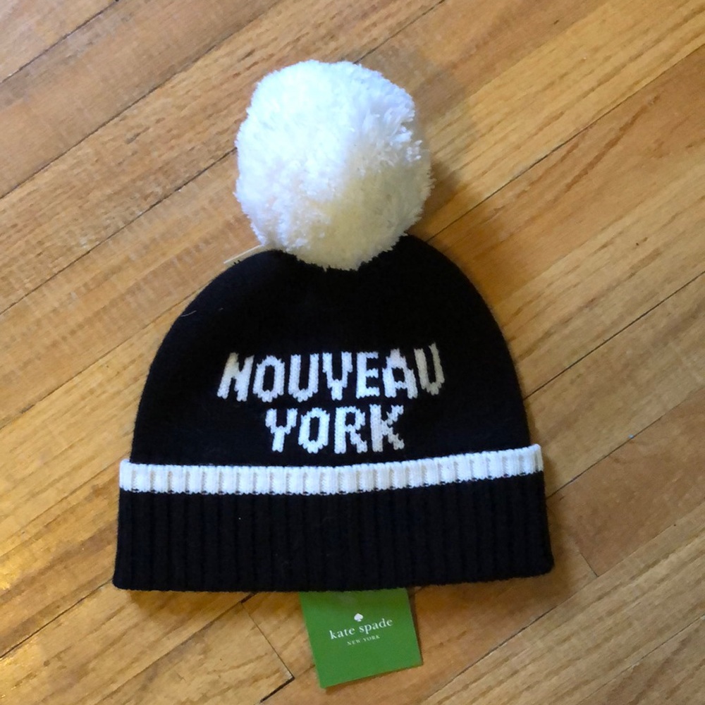 Kate Spade Pom Pom Beanie